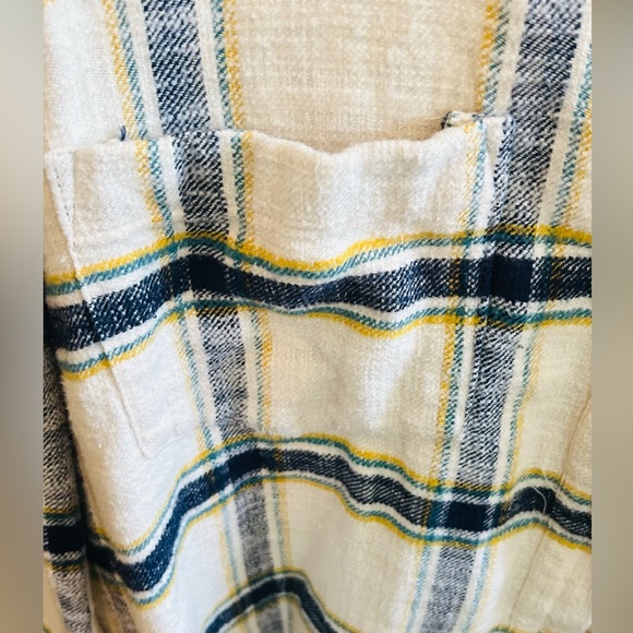 NWOT Madewell Oversized Ex-Boyfriend Shacket in “Caney Plaid” Pattern. - Picture 10 of 16